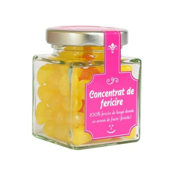 Borcan „Concentrat de fericire” - lămâie și ananas (buc)