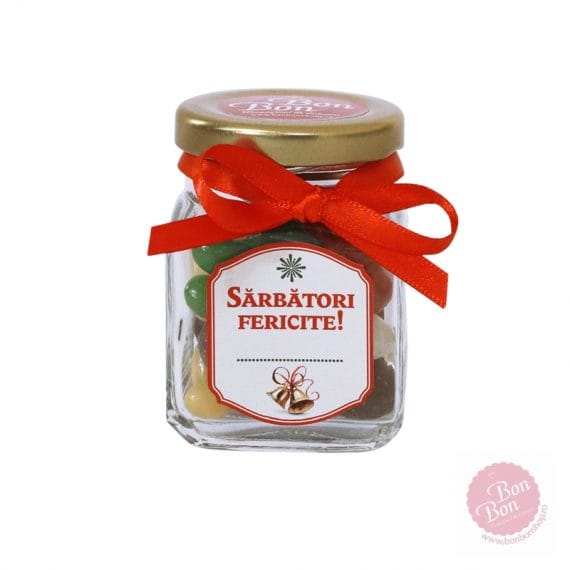 Borcan „Sarbatori fericite!” mediu