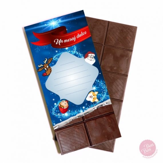 Tableta de ciocolata ,,Un mesaj dulce''