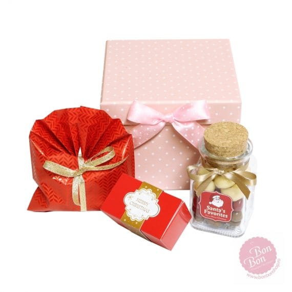 Cadou ,,Happy Holidays'' cub mediu varianta 3