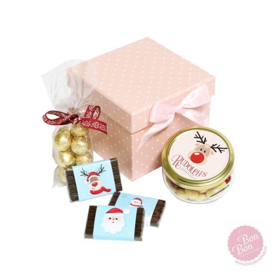 Cadou ,,Mery Christmas'' cub mini varianta 3