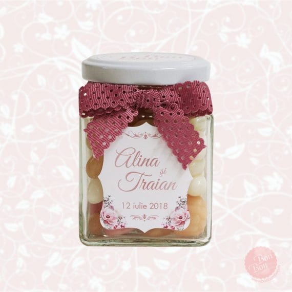 Borcan 4 - Jeleuri de fructe Katja,jelly beans vanilie si toffee