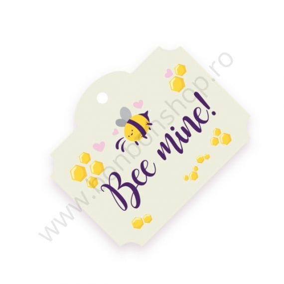 Eticheta "Bee mine!"