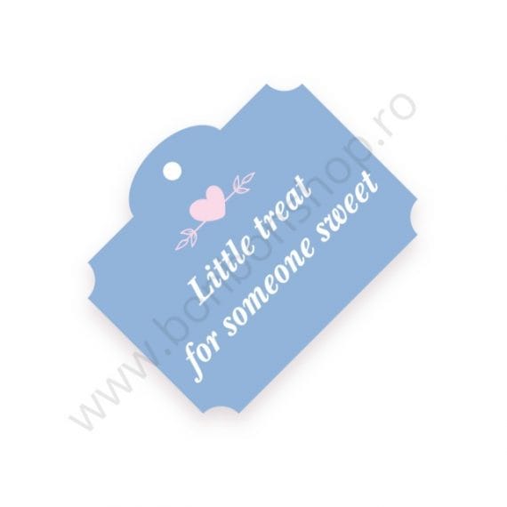 Eticheta "Little treat for someone sweet" mare
