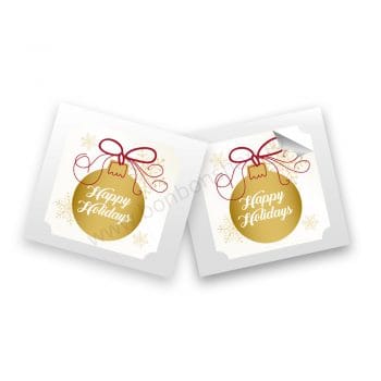 Sticker „Happy Holidays 2” (2 buc)