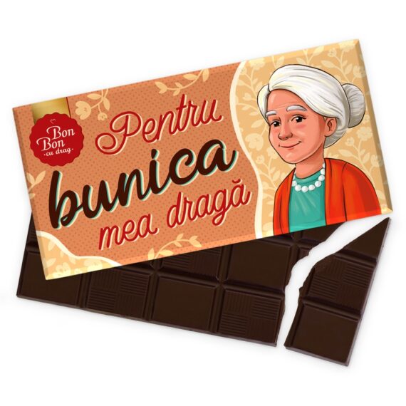 Ciocolată „Pentru bunica mea dragă”