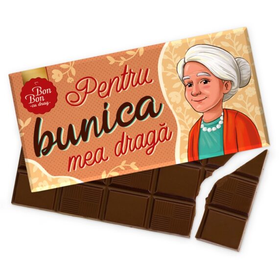 Ciocolată „Pentru bunica mea dragă”
