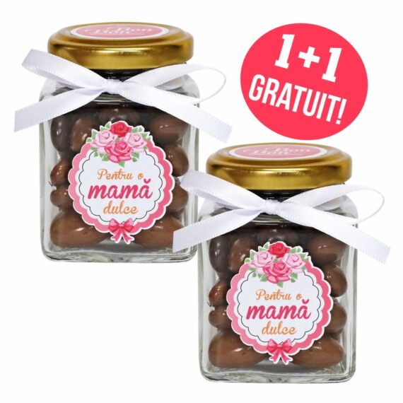 2 x Borcan „Pentru o mamă dulce” (1+1 gratuit)