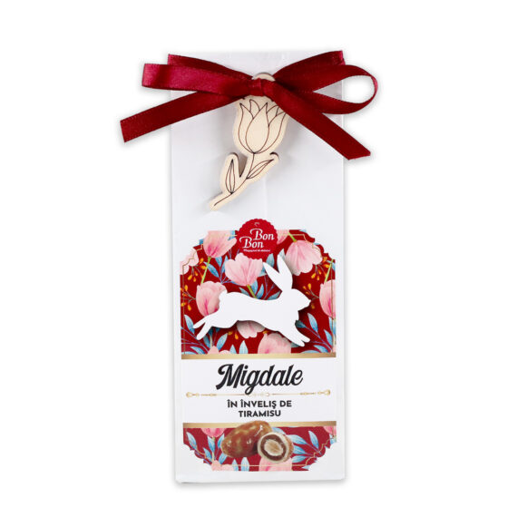 Pungă „Dulce de la iepuraș” cu migdale în înveliș tiramisu