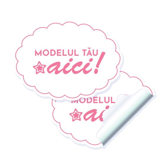 Sticker orice formă