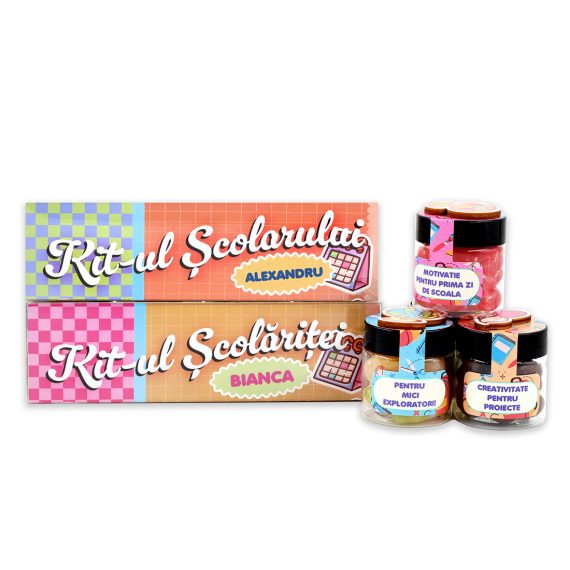 Kit-ul școlarului - personalizat