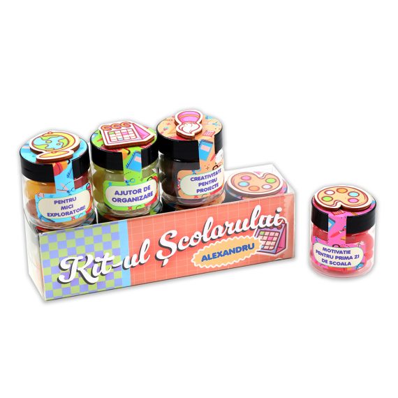 Kit-ul școlarului - personalizat
