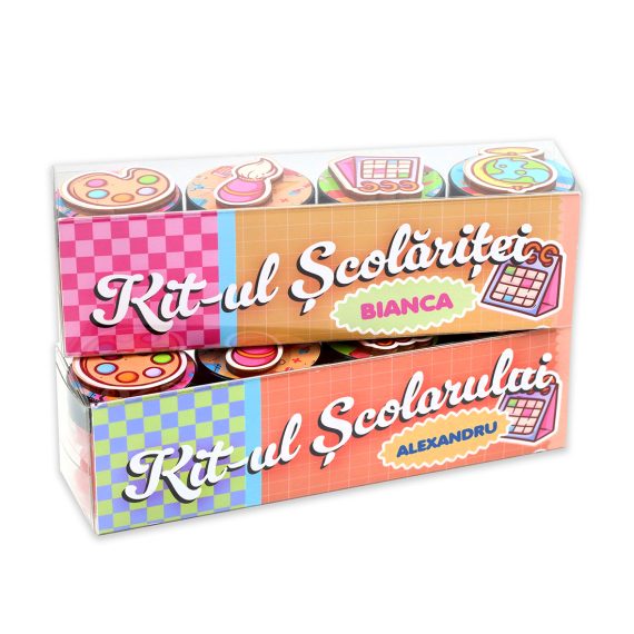 Kit-ul școlarului - personalizat
