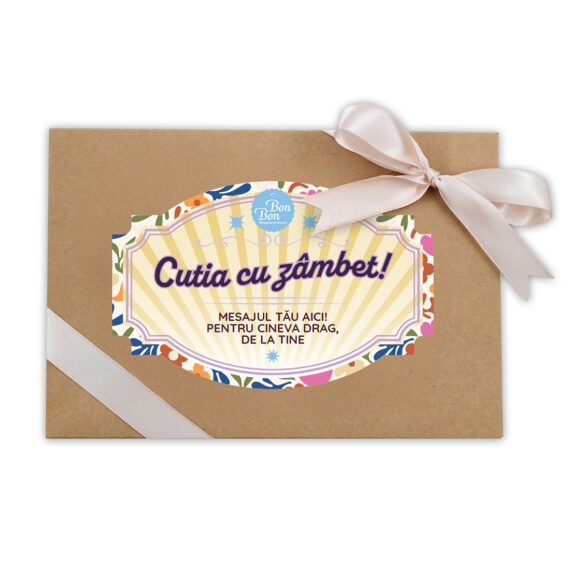 Cutia cu zâmbet - personalizabilă